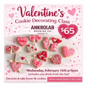 Valentine Cookie Decorating Class